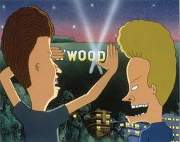L - R: Butt-Head, Beavis