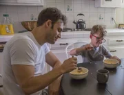 L-R: Eddie Diaz (Ryan Guzman) and Christopher Diaz (Gavin McHugh)