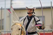 Reitstallbesitzerin Ayuko Kamimura arbeitet daran, Yabusame zu einem internationalen Trendsport des 21. Jahrhunderts zu machen.