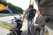Hans Sigl (Andreas Blitz), Nicki von Tempelhoff (Gregor Hallwachs).