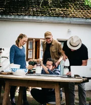 Julia Marksteiner, Florian Holzer, Ingo Pertramer, Thomas Nowak.