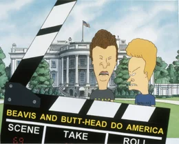 L - R: Butt-Head, Beavis