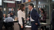 Lieutenant Olivia Benson (Mariska Hargitay), Chief William Dodds (Peter Gallagher)