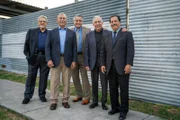 Urvin Pete Hernandez (2.v.l.), Jose Selvera (m.), Raymond Gonzales (2.v.r.), Cecil Mosqueda (r.)