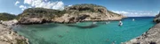 Eine Gesamtansicht der Landschaft an der Küste Mallorcas. (National Geographic/Salvador Antonio Díaz Montes)