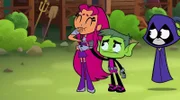Starfire, Beast Boy, Raven