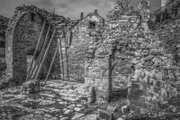 Ruins of church.