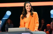 Quizmasterin Esther Sedlaczek.