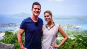Die Passagiere Matthias Moritz und Scarlett Stegmann auf Mahe (Seychellen).
