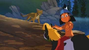 Yakari will nicht, dass der Puma getötet wird. Yakari will nicht, dass der Puma getötet wird.