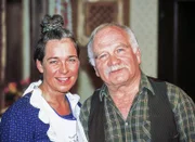 Peter Steiner als Stanglwirt und Gerda Steiner als Gerdi, die Haushälterin.
