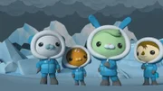 Käpt'n Barnius, Dana, Trixie und Sebastian steht ein eisiges Abenteuer bevor: Sie sind in der Antarktis, um dort zu helfen.