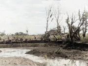 Deutsche Soldaten säubern Minen