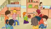 Was ist denn nur im Kindergarten los? Bei Simon, Conni und Anna juckt es ganz fürchterlich am Kopf.