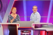 Alice Hoffmann und Wigald Boning.