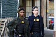 Special Agent Tiffany Wallace (Katherine Renee Kane, l.); Special Agent Stuart Scola (John Boyd, r.)