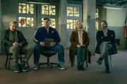 Die besten Detektiv-Schüler der Welt: (l-r) Martin Butzke als Henning Eckberg, Dardan Sadik als Milan Gjokaj, Esther Gemsch als Doro Iselin, Martin Rapold als Roger Hasenfratz