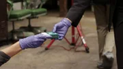 Am Tatort stellen die Ermittler eine Zigarettenschachtel als Beweisstück sicher, nicht ahnend, dass diese Schachtel alle in Lebensgefahr bringen wird. Die Verwendung des sendungsbezogenen Materials ist nur mit dem Hinweis und Verlinkung auf TVNOW gestattet.