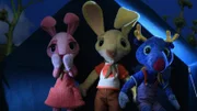 Guetnachtgschichtli Flapper & Fründe Staffel 1 Folge 5 Flapper und seine Freunde werden im  Zeltlager von den Fieslingen Fuchs und Wolf erschreckt. Aber das Team schlägt zurück.