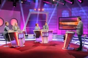 v.li.  Enie van de Meiklokjes & Bodo Bach, Alice Hoffmann & Florian Schroeder und Florian Weber.