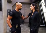 L-R: Daniel 'Hondo' Harrelson (Shemar Moore) und Jessica Cortez (Stephanie Sigman)