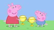 v.li.: Peppa Pig, George Pig