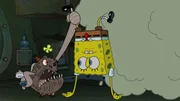 v.li.: Mrs. Sally, SpongeBob