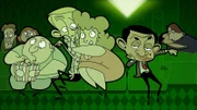 Mr. Bean (vorne, r.)