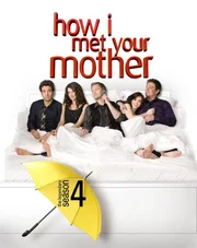 (4. Staffel) - Rückblick in die wilden Jahre von Ted (Josh Radnor, l.), Marshall (Jason Segel, r.), Barney (Neil Patrick Harris, M.), Lily (Alyson Hannigan, 2.v.r.) und Robin (Cobie Smulders, 2.v.l.) ...