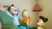 Garfield wird dank Squeak als 'Der Kater, der die Zukunft voraussagen kann' bekannt und hat die Chance eine Million Dollar zu gewinnen.