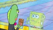 SpongeBob (r.)