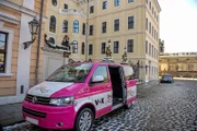Promi Shopping Queen in Dresden.