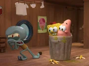 L-R: Squidward, SpongeBob, Patrick