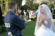 Gil Grissom (William Petersen, l.) und Valerie Whitehall (Rachel Miner)
