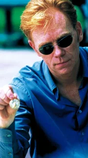 David Caruso als Horatio Caine, Chef des CSI Miami-Teams.