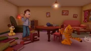 Jon ist sauer auf Garfield, weil sein Haus nach der Party, die Nermal veranstaltet hat, völlig verwüstet ist.