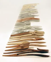 Zu Tisch, Gestaltung von Besteck, Projekt ss07, 4.Semester, Dozent Kind Modellreihe (Vormodelle bis Endmodelle).