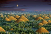 Im Herzen des philippinischen Archipels erheben sich auf der Insel Bohol 1.268 majestätische kakaobraune Hügel, die Chocolate Hills oder Schokoladenhügel genannt werden.