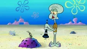 L-R: Plankton, Squidward