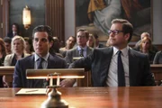 Elliot Miles (Frank De Julio, l.); Dr. Jason Bull (Michael Weatherly, r.)
