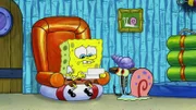 L-R: SpongeBob, Gary