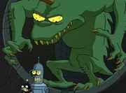 L-R: Nibbler, Bender, El Chupanibre