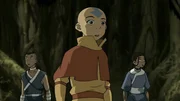 L-R: Sokka, Aang, Katara