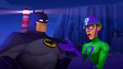 v.li: Batman, Riddler
