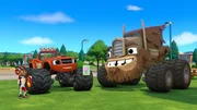L-R: AJ, Blaze, Gasquatch