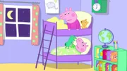 v.li.: Peppa Pig, Mr. Dinosaur, George Pig, Teddy