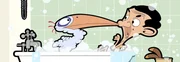 v.li.: Stork, Mr. Bean