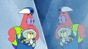 v.li.: Patrick, Squidward