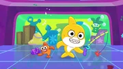 L-R: William, Baby Shark