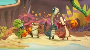 Tiny, Mazu, Bill und Rocky lieben es, Korbball zu spielen. Doch Bill hat das Gefühl, er ist nicht gut genug.